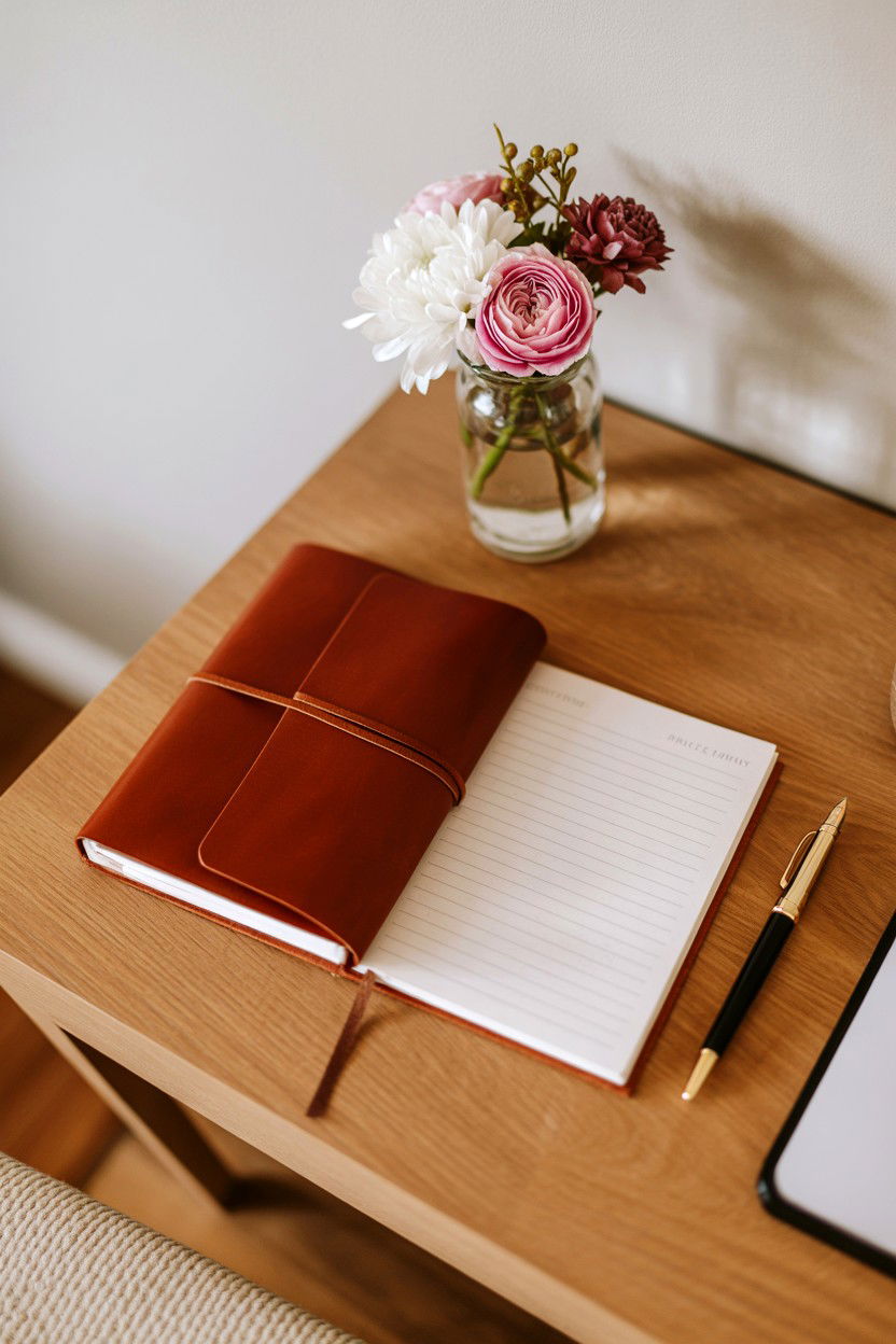 Gratitude Journaling Practice - 25 Valentine's Day Treat Yourself Ideas