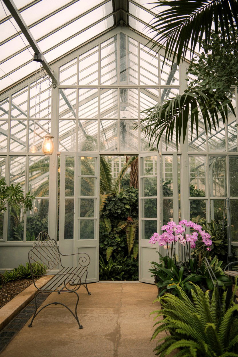 Greenhouse Garden Setting - 25 Valentine's Day Proposal Ideas