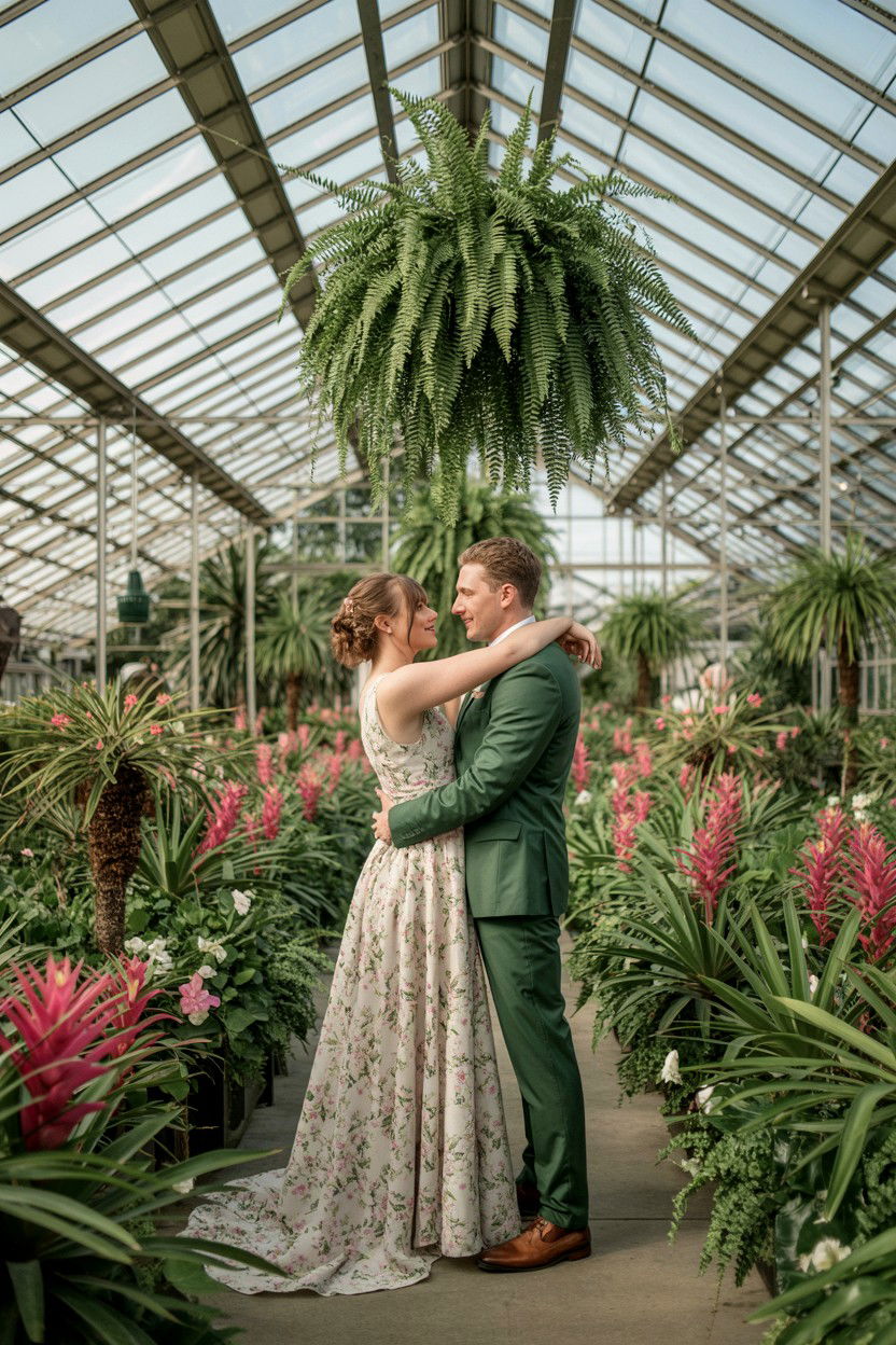 Greenhouse Wedding - 25 Valentine's Day Elopement Ideas
