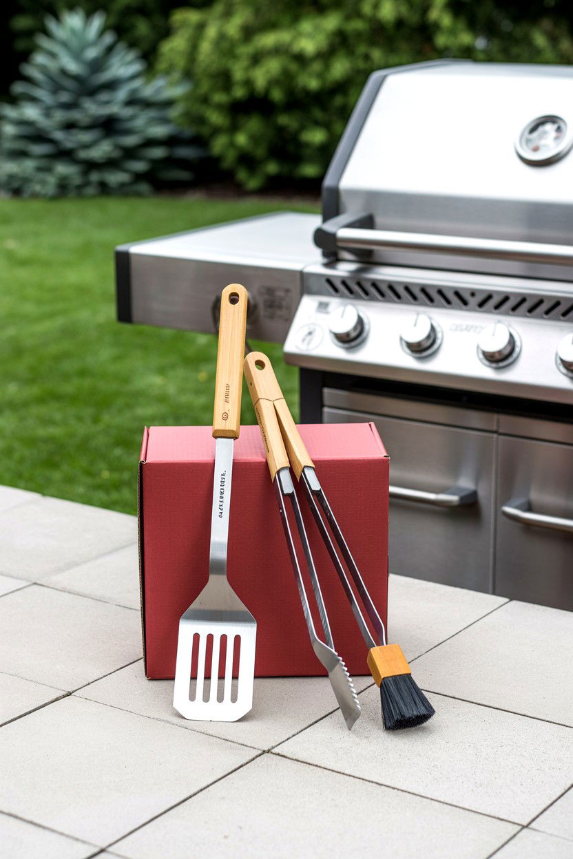 Grilling Tool Kit - 25 Valentine's Day Gift Box Ideas for Him