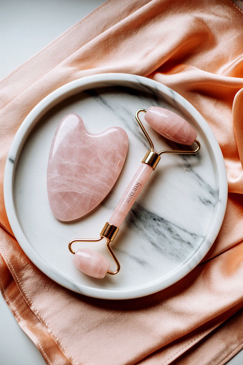 Gua Sha And Facial Roller Set - 25 Valentine's Day Gifts for Sister