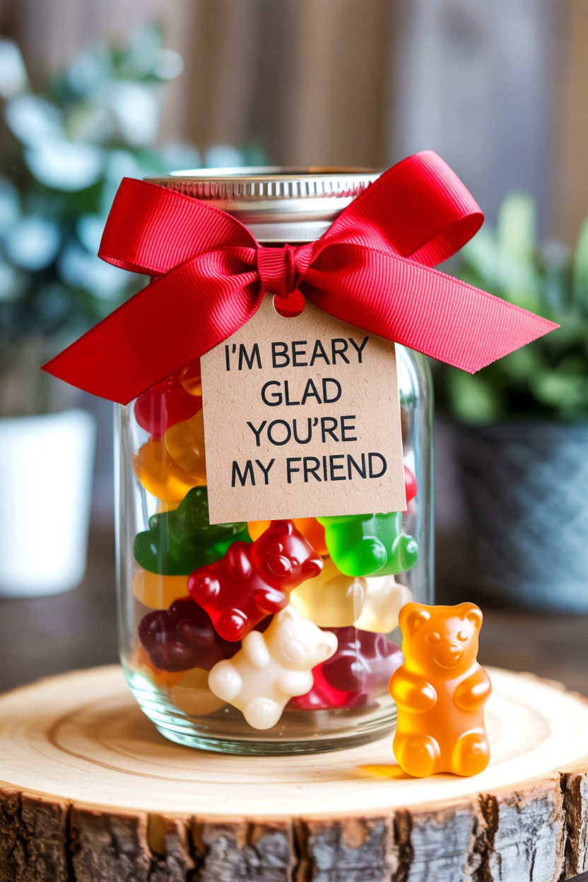 Gummy bear valentine puns - 25 Valentine's Day Candy Sayings