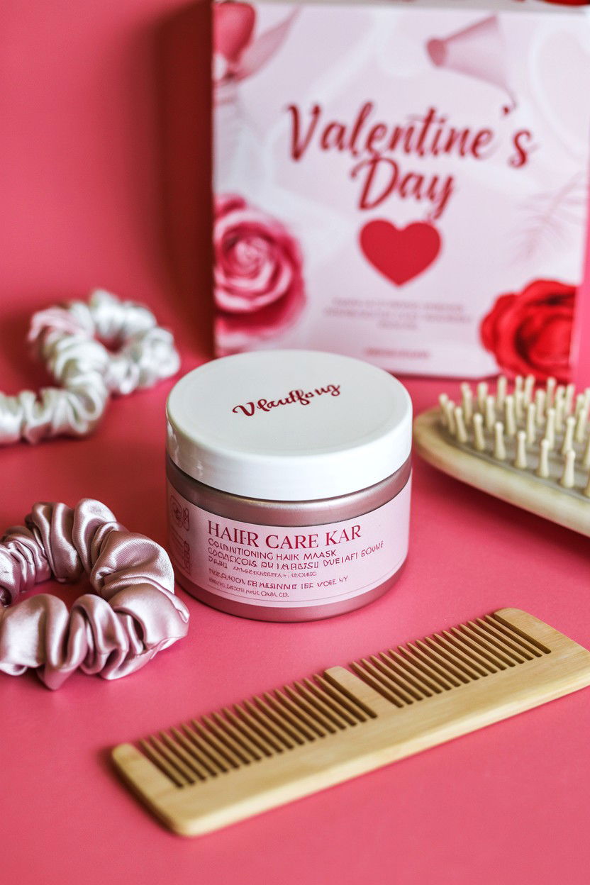 Hair Care Kit - 25 Valentine's Day Care Package Ideas for Her