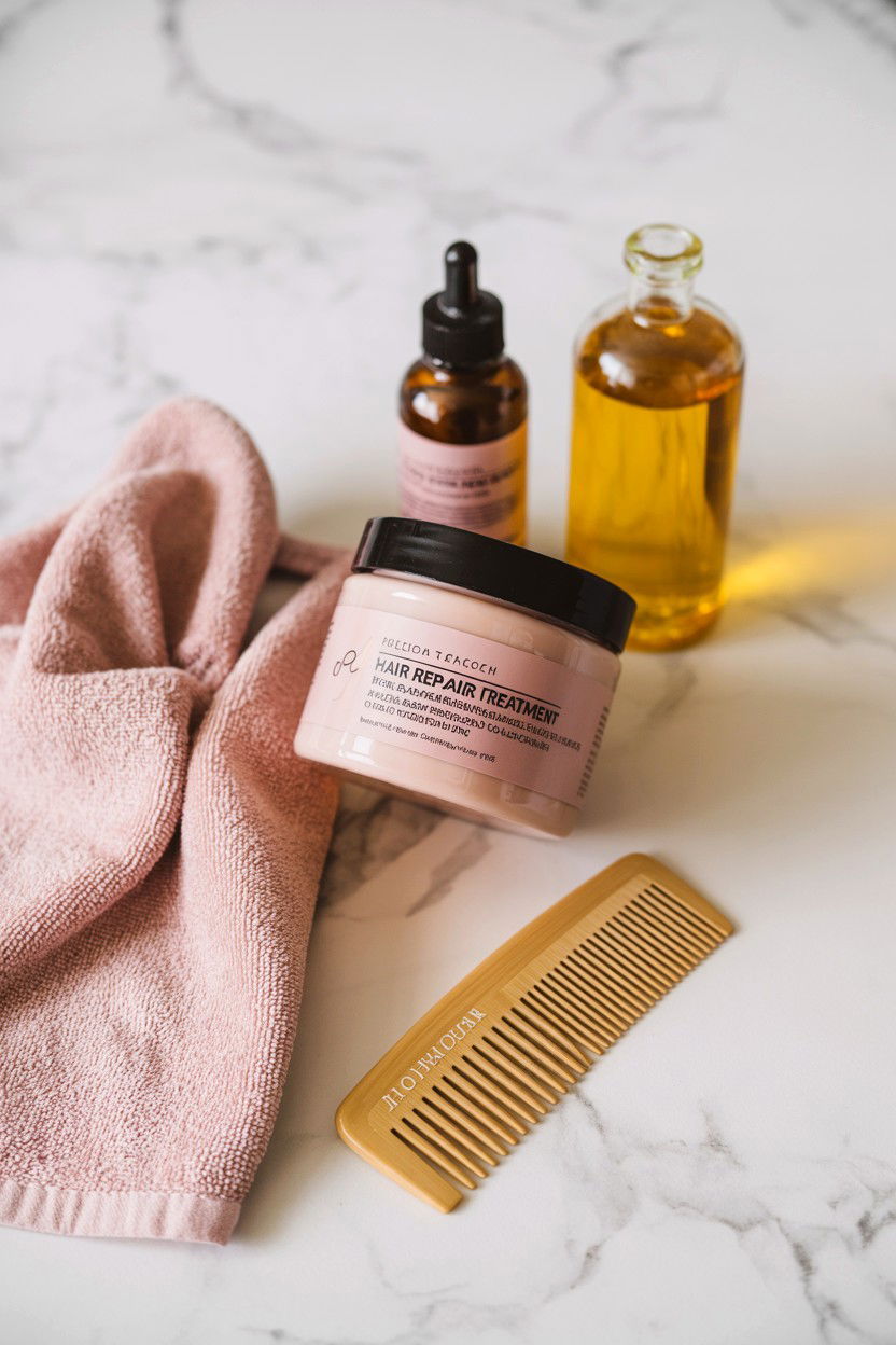 Hair Repair Treatment - 25 Valentine's Day Pamper Gift Basket Ideas