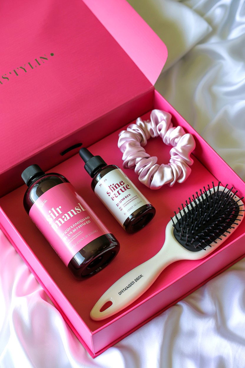 Hair Styling Box - 25 Valentine's Day Gift Box Ideas