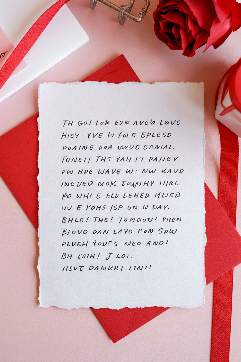 Hand drawn love letter - 25 Valentine's Day Art Print Ideas