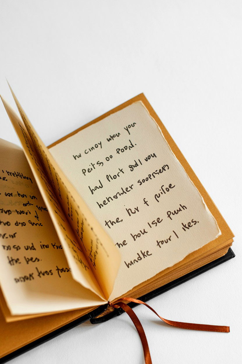 Handmade Poetry Book - 25 Valentine's Day Love Book Ideas