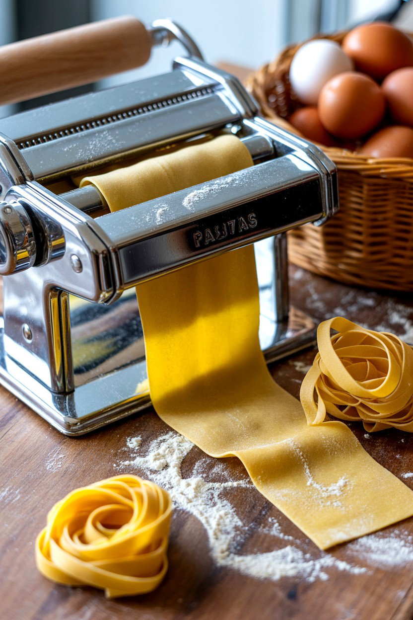 Handmade pasta - 25 Valentine's Day Cooking Class Ideas
