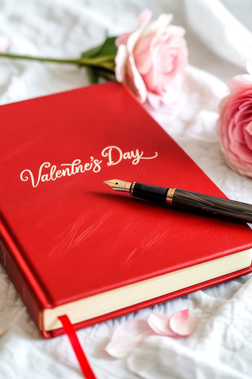Handwritten Journal - 25 Valentine's Day Personalized Book Ideas
