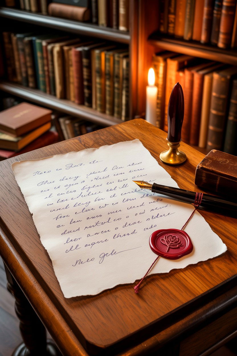 Handwritten Love Letter - 25 Cottagecore Valentine's Day Ideas