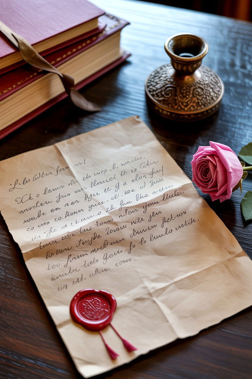 Handwritten Love Letter - 25 Thrifty Valentine's Day Ideas