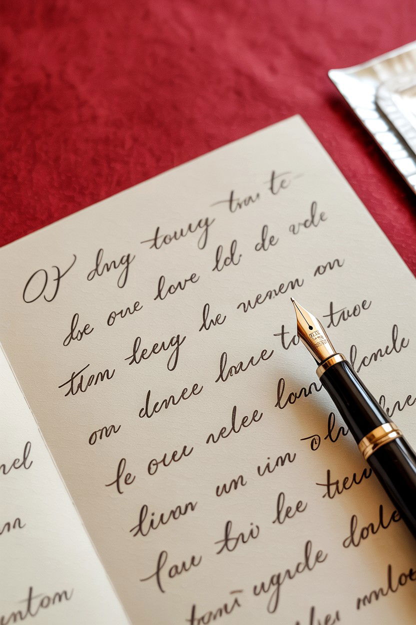 Handwritten love letter - 25 Sentimental Valentine's Day Gifts for Him