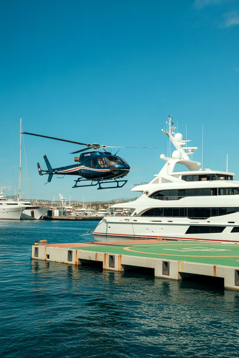 Harbor Cruise Connection - 25 Valentine's Day Helicopter Tour Ideas