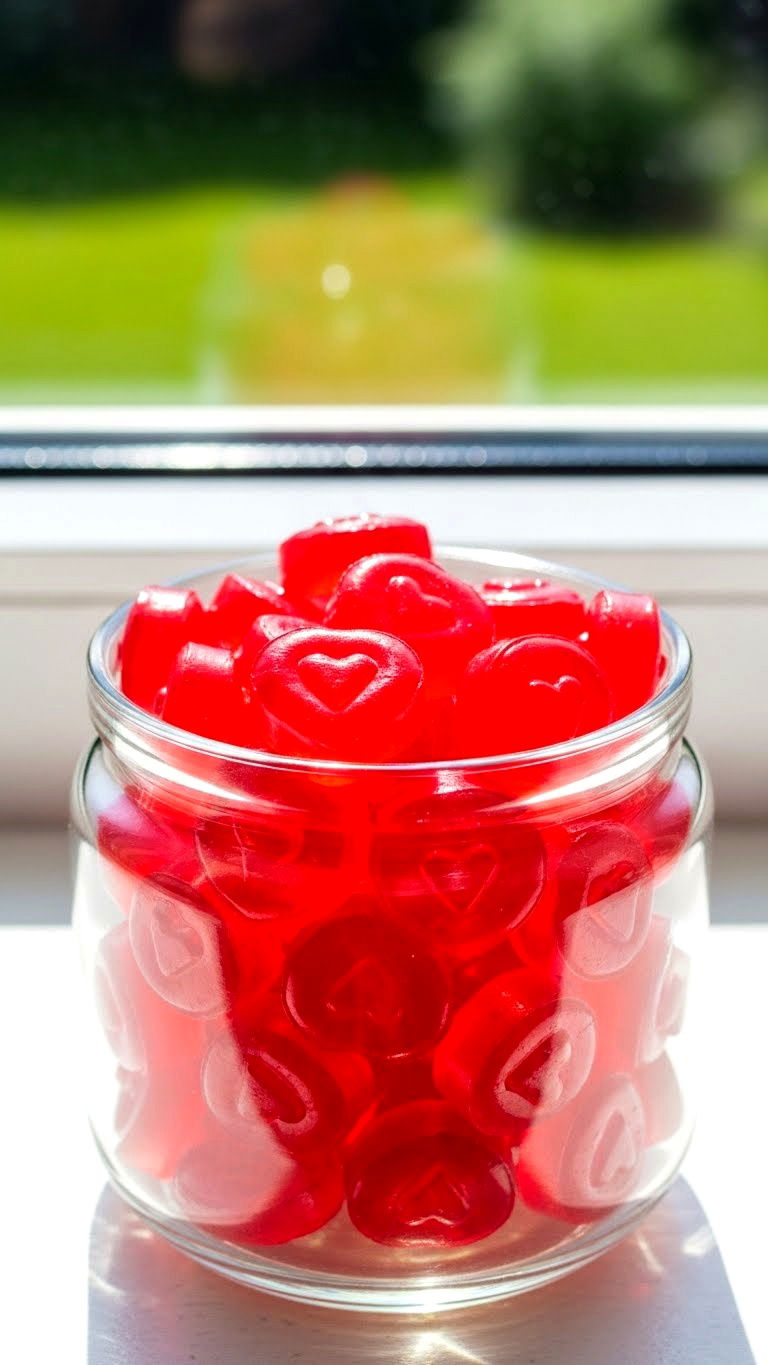 Hard candy hearts - 25 valentine's day heart candy