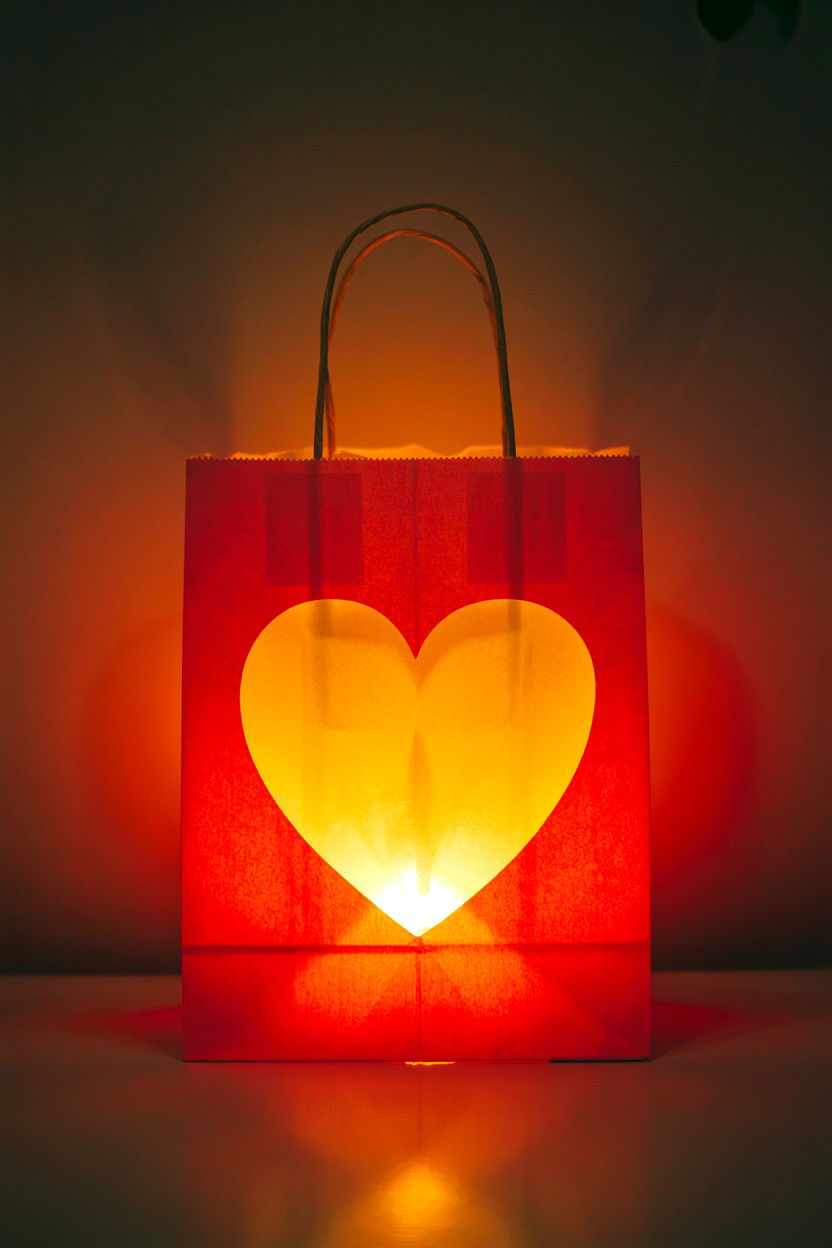 25 Cute Valentine's Day Paper Bag Ideas for Gifting