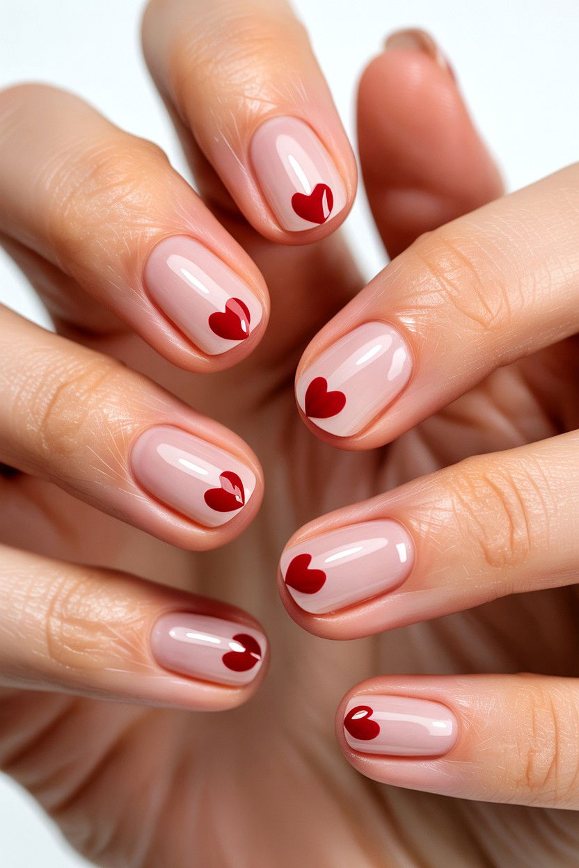 Heart Nail Art - 25 Elegant Valentine's Day Nails