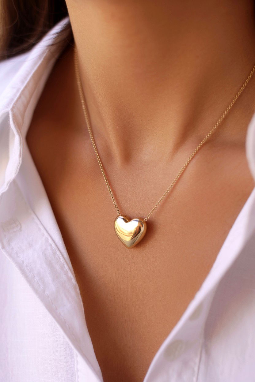 Heart Necklace - 25 Valentine's Day Gifts for Her