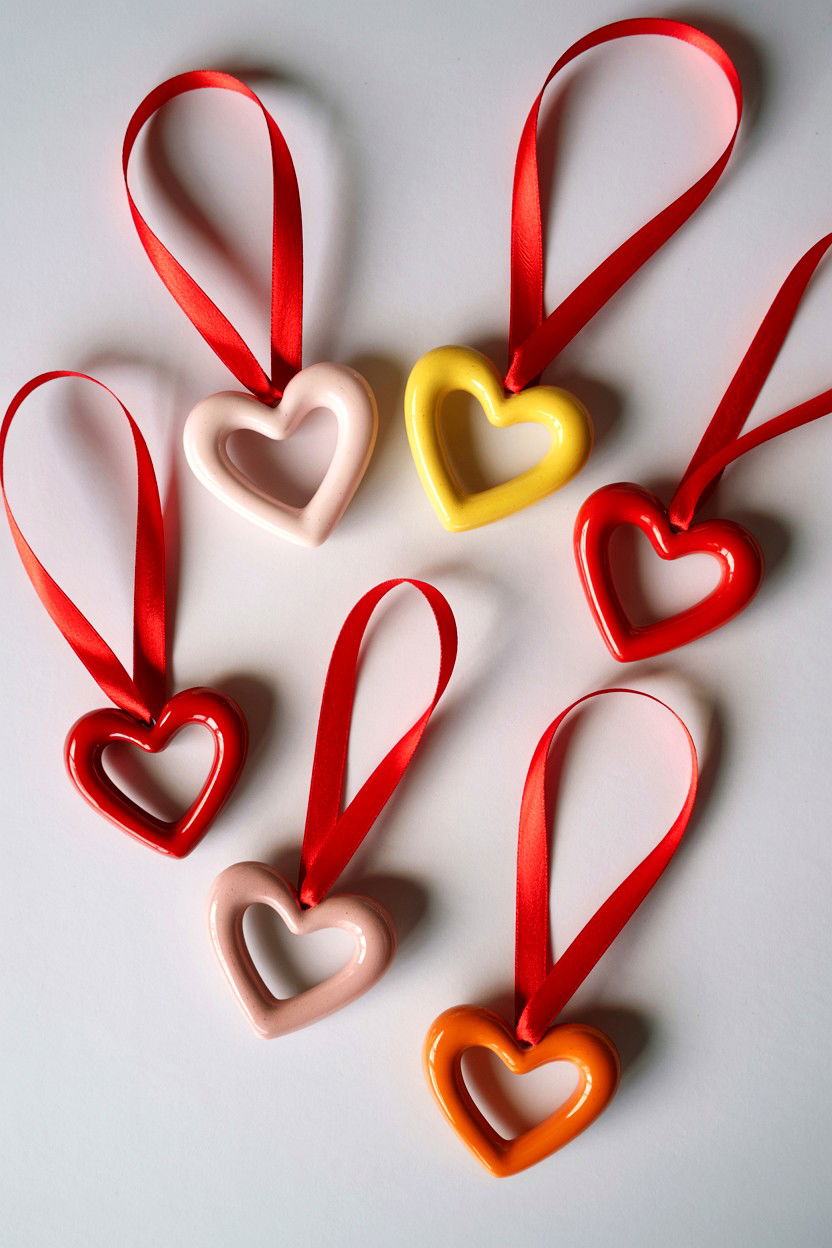 Heart Ornaments - 25 Valentine's Day Heart Decorations