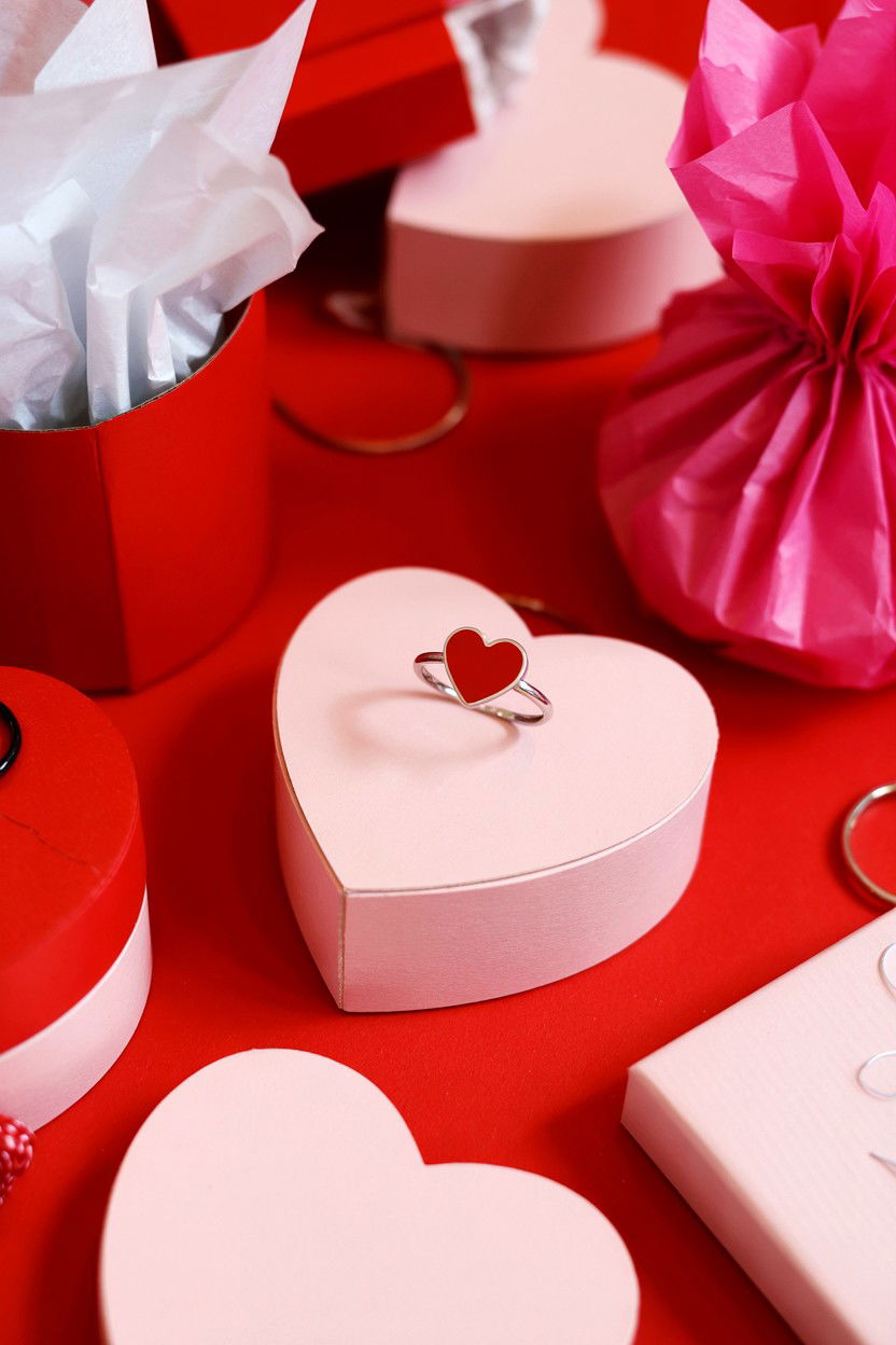 Heart Ring Valentine - 25 Valentine's Day Class Gift Ideas