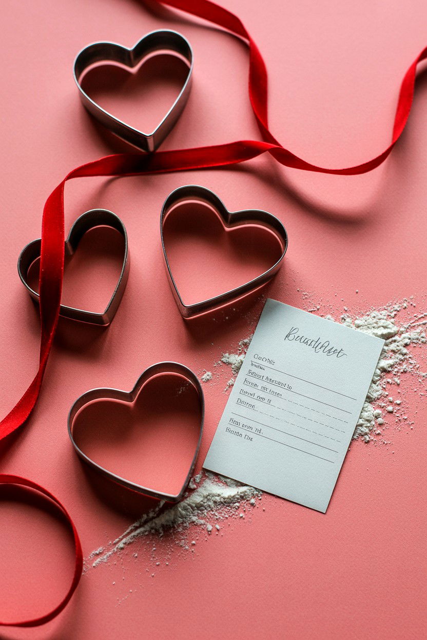 Heart Shaped Cookie Cutters - 25 Valentine's Day Wedding Favor Ideas