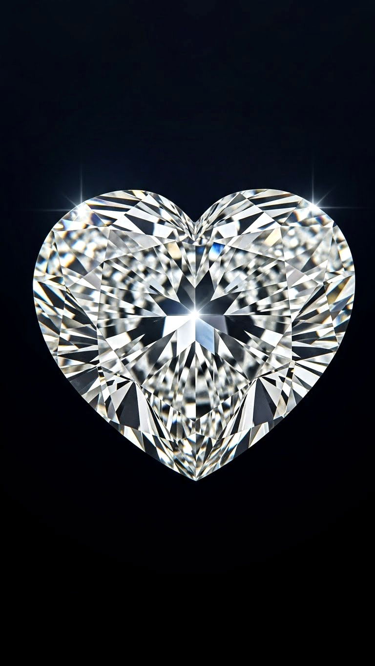 Heart Shaped Diamond - 25 valentine's day drawings