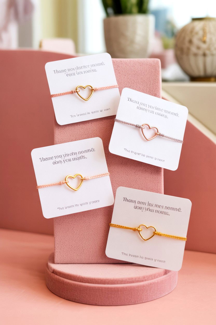 Heart Shaped Jewelry - 25 Valentine's Day Party Favor Ideas