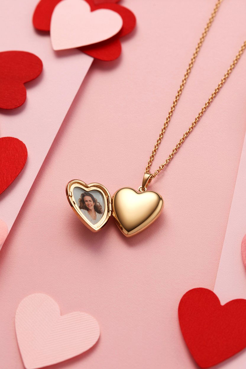 Heart Shaped Locket - 25 Valentine's Day Pictionary Ideas