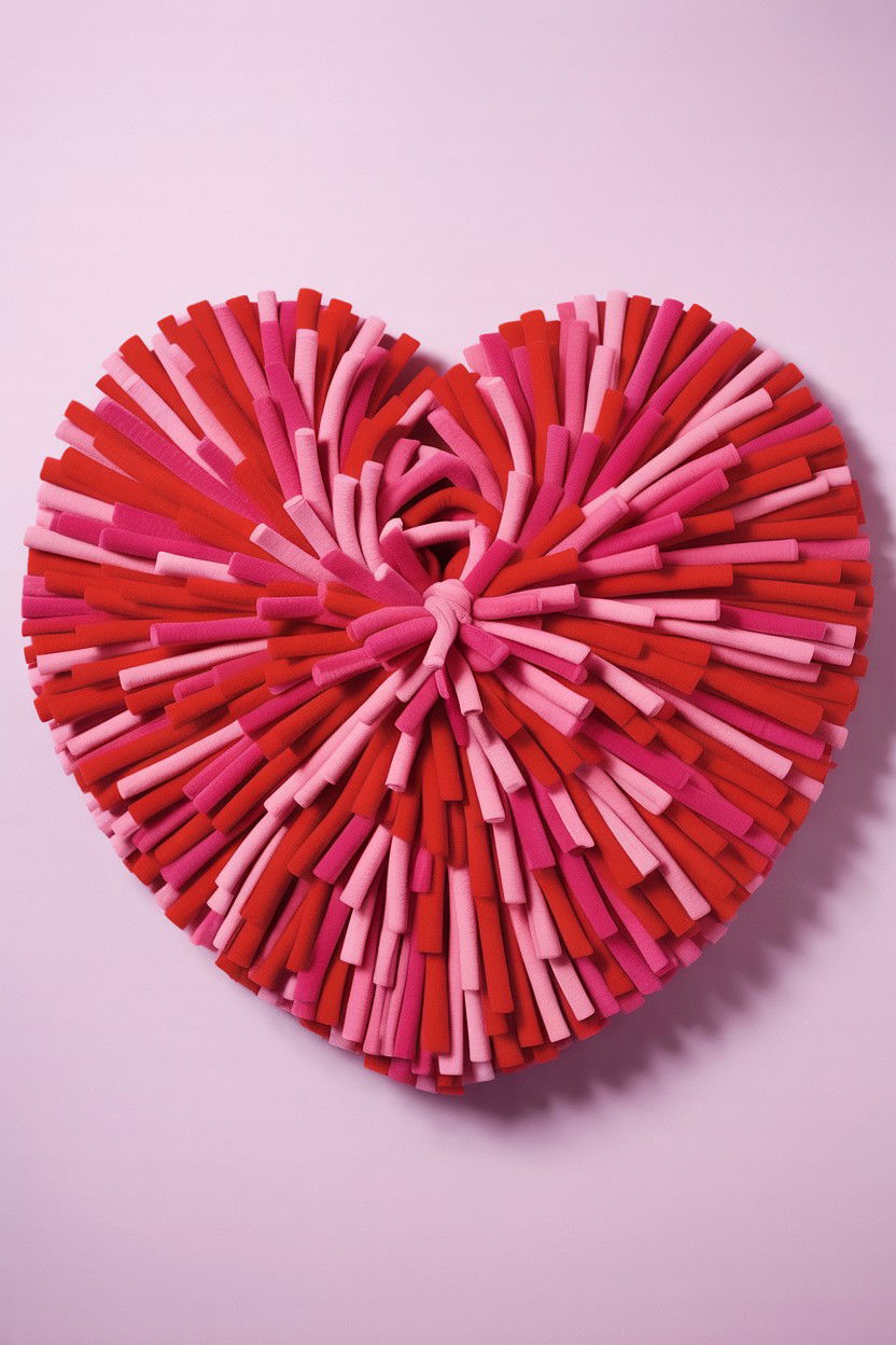 Heart Shaped Snuffle Mat - 25 Valentine's Day Pet Toy Ideas