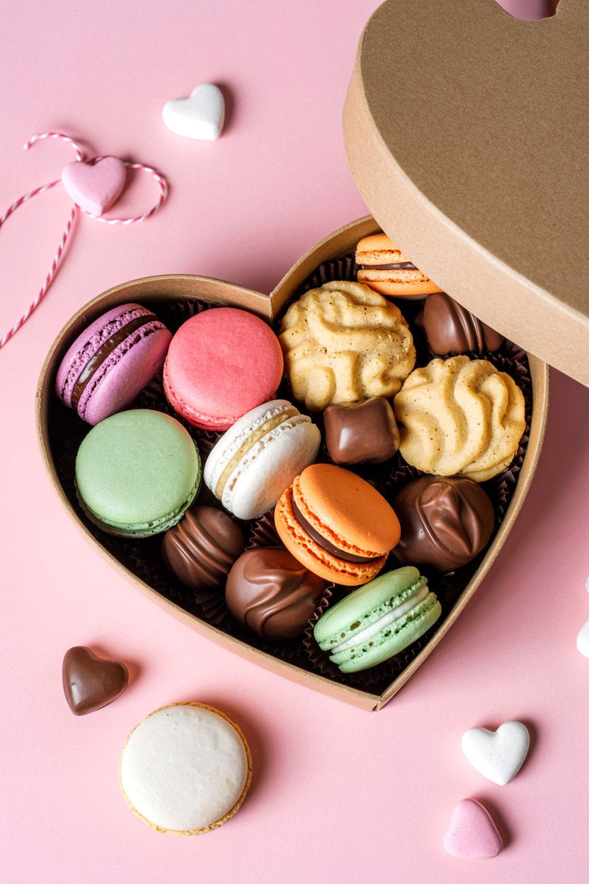 Heart Shaped Treat Box - 25 Valentine's Day Office Surprise Ideas