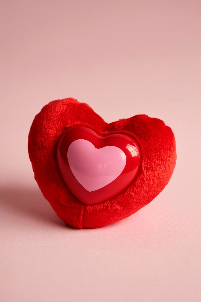 Heart Squeaky Toy - 25 Valentine's Day Pet Toy Ideas