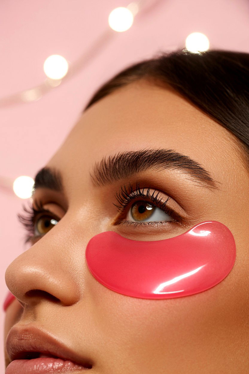 Heart Under Eye Patch - 25 Valentine's Day Face Mask Ideas