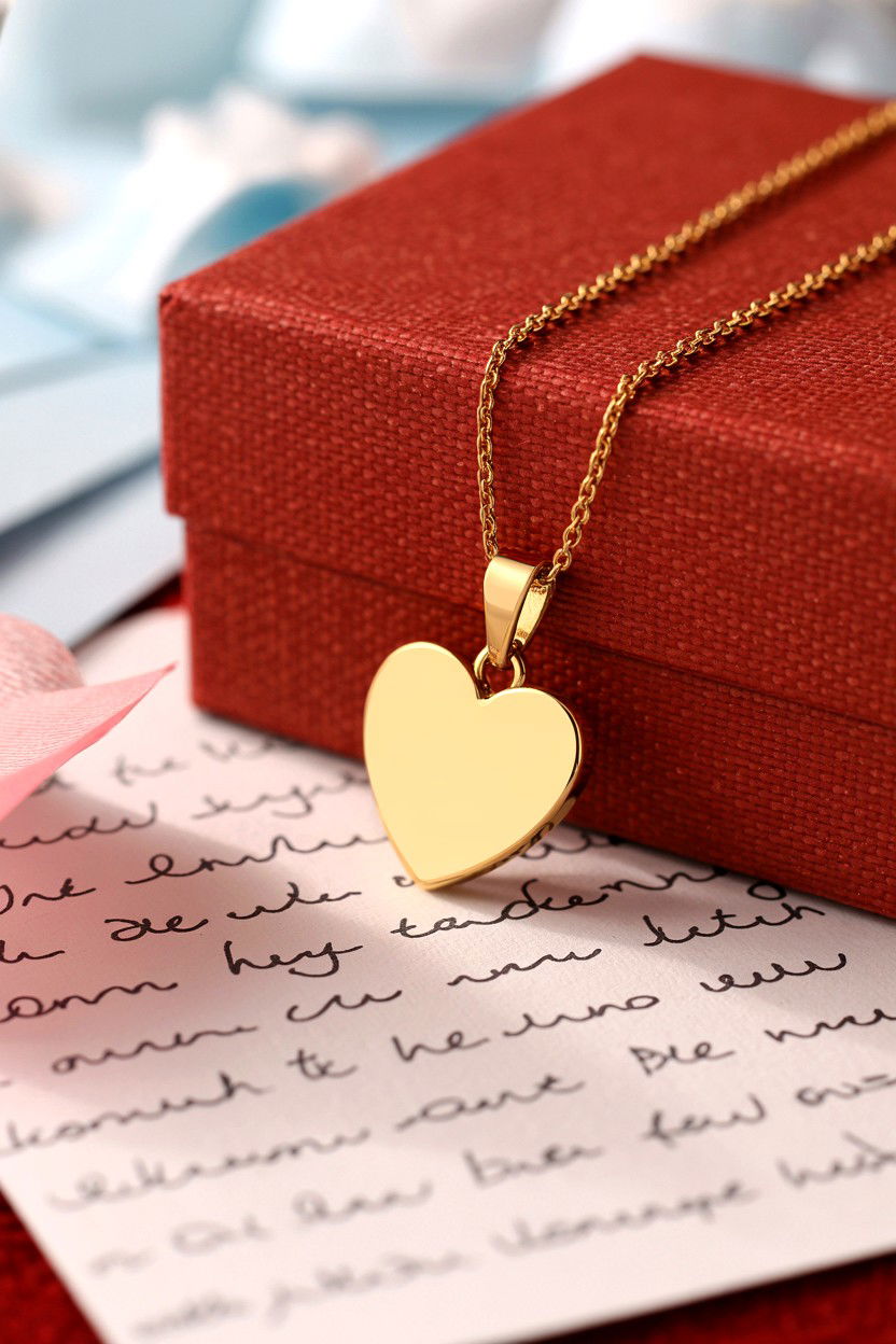 Heart pendant necklace - 25 Valentine's Day Gifts for Daughter