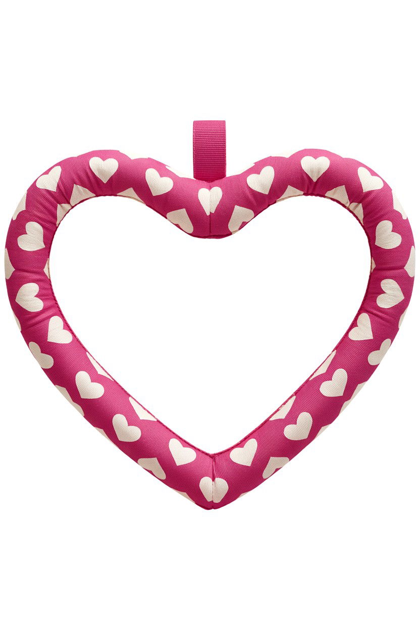 Heart shaped kicker toy - 25 Valentine's Day Cat Toy Ideas