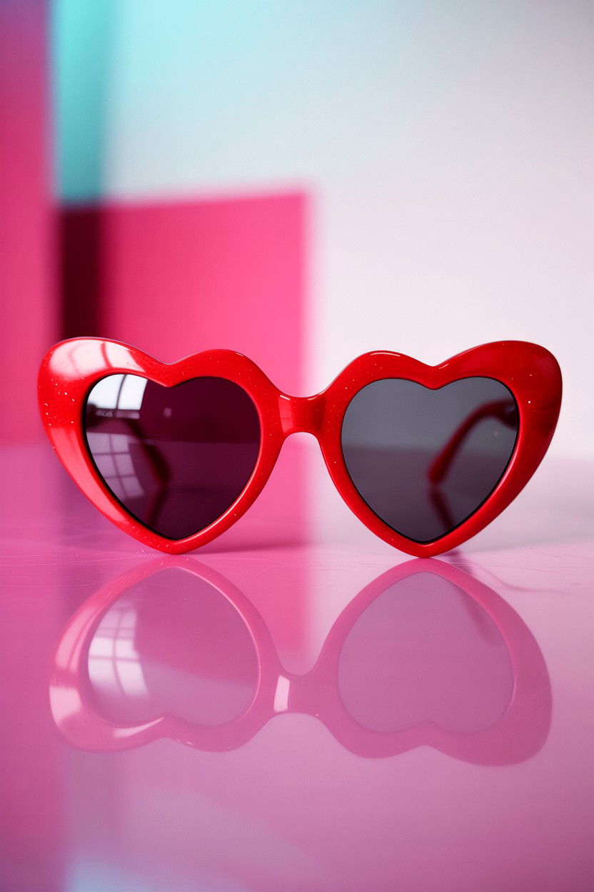 Heart shaped sunglasses - 25 Valentine's Day Gifts for Kids