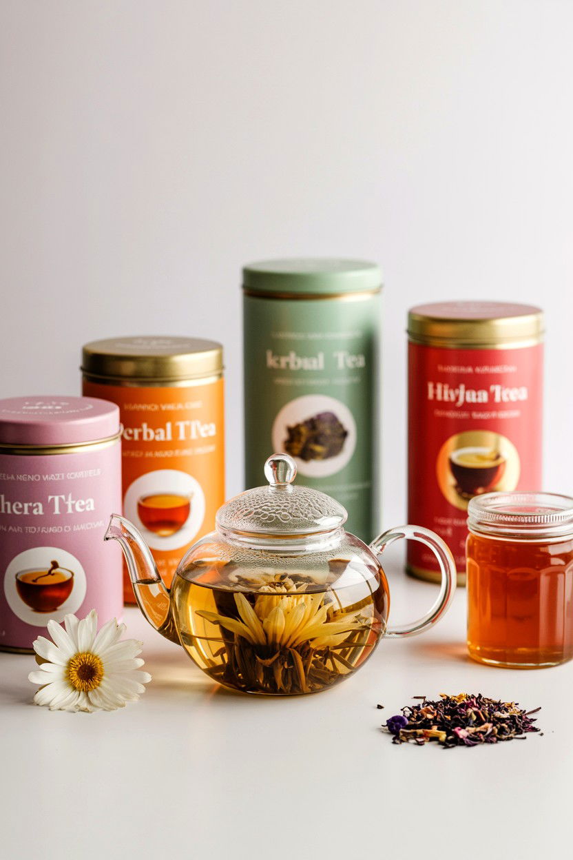 Herbal Tea Collection - 25 Valentine's Day Gourmet Gift Basket Ideas
