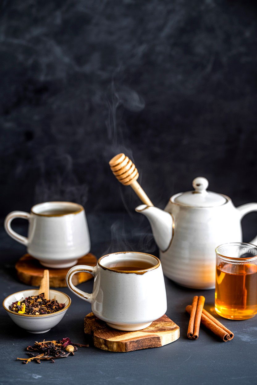 Herbal Tea Set - 25 Valentine's Day Wellness Ideas