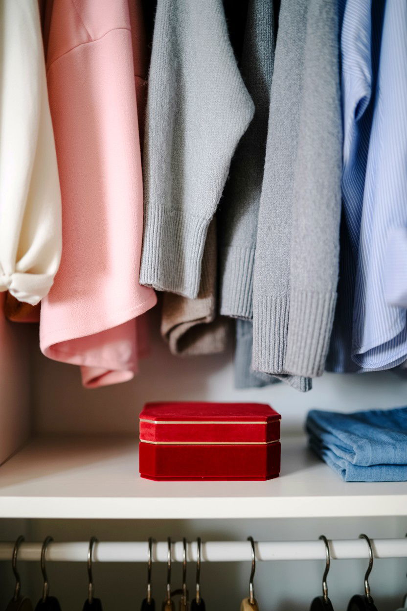 Hidden Jewelry Box - 25 Valentine's Day Closet Surprise Ideas