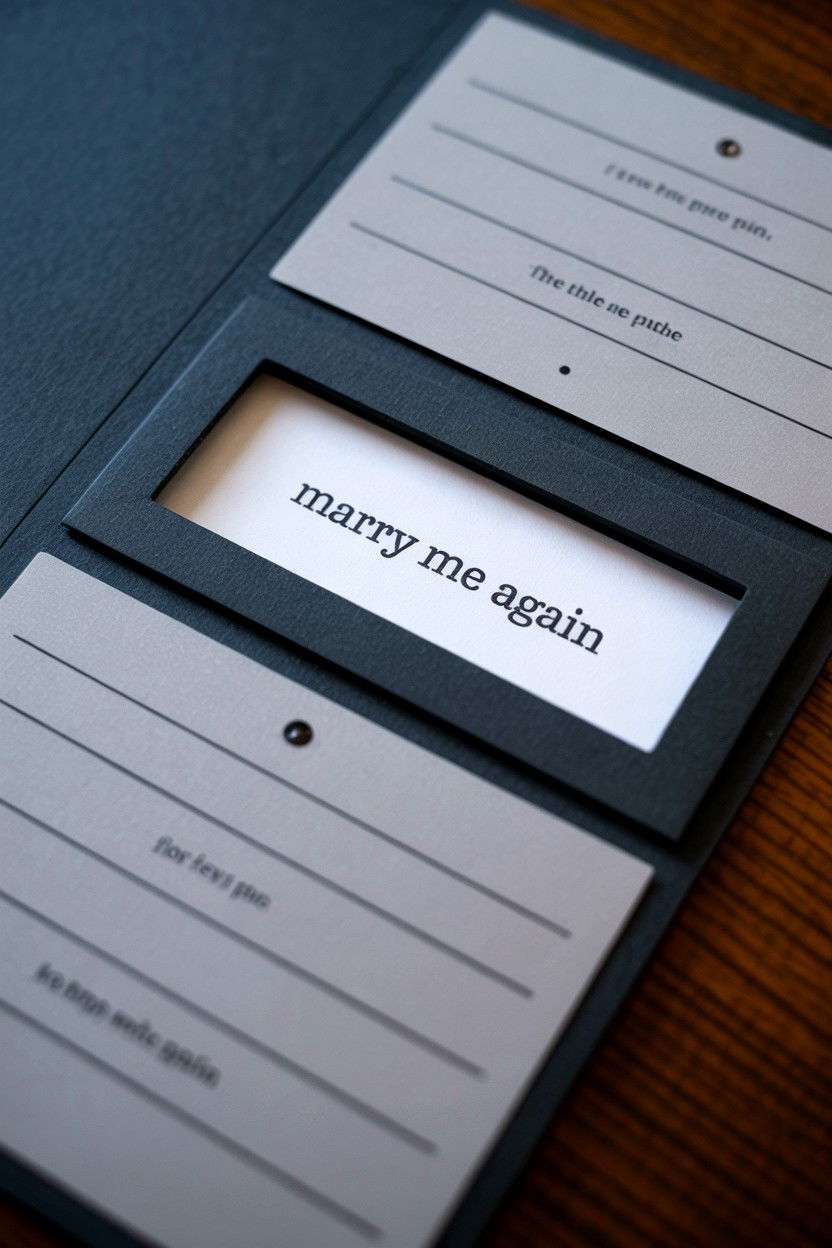 Hidden Message Card - 25 Valentine's Day Card Ideas for Wife