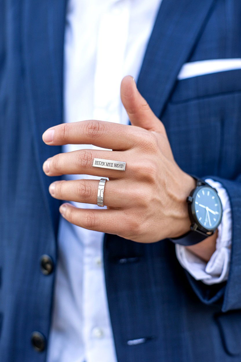 Hidden Message Ring - 25 Valentine's Day Personalized Jewelry Ideas