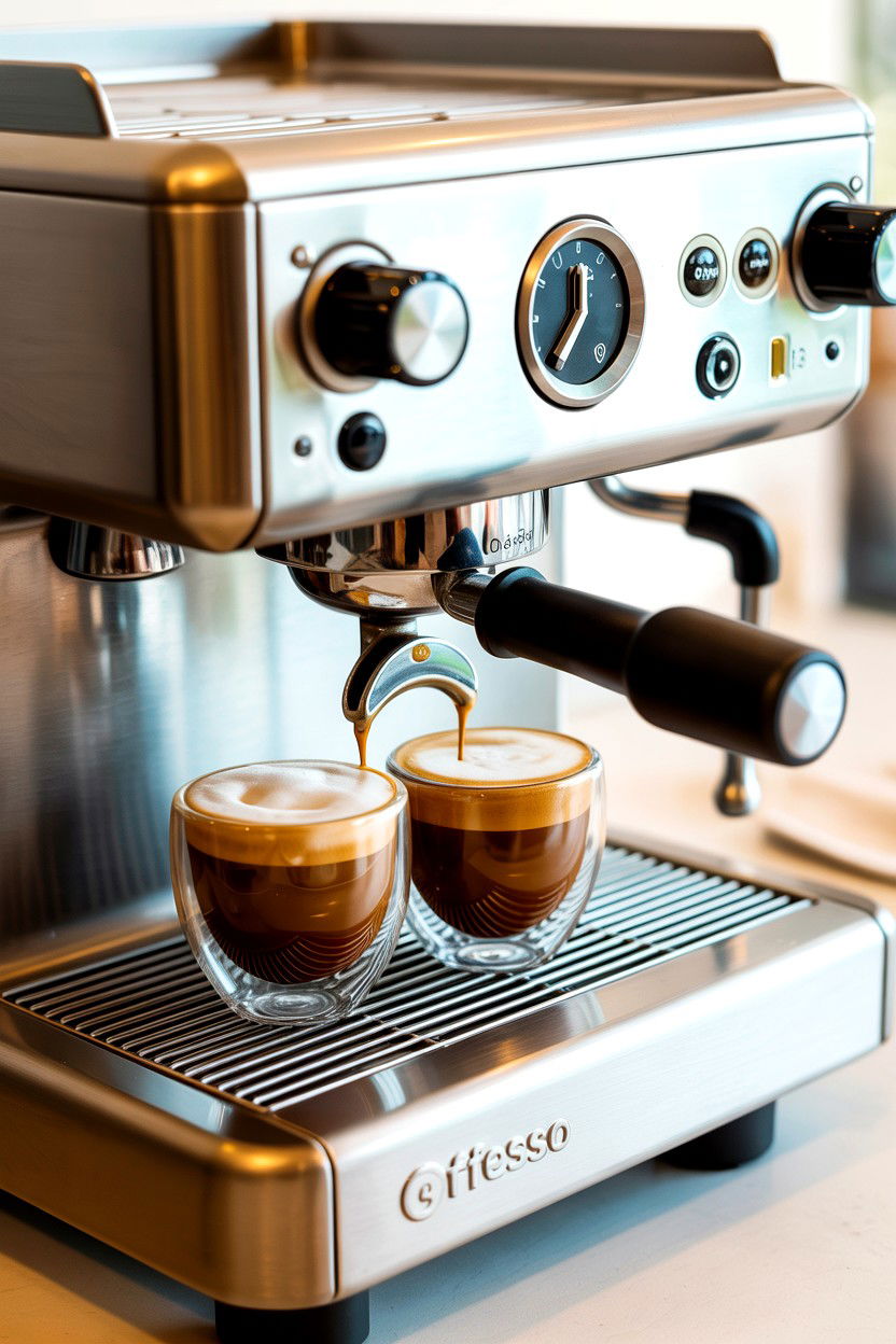 High End Espresso Machine - 25 Valentine's Day Gifts for Newlyweds