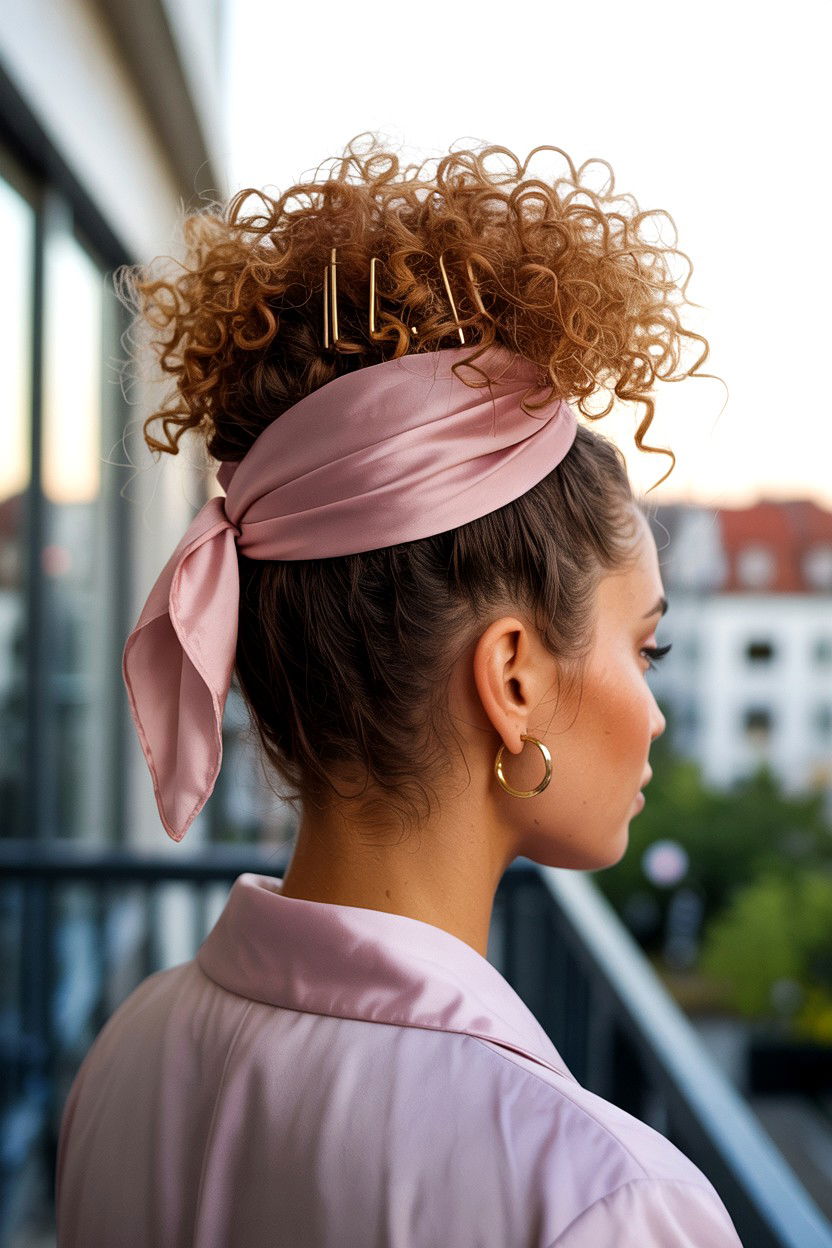 High Puff - 25 Valentine's Day Natural Hair Ideas