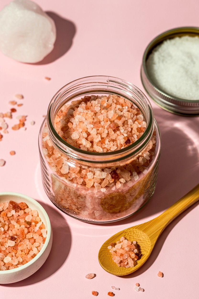 Himalayan Salt Scrub - 25 Valentine's Day Spa Gift Basket Ideas