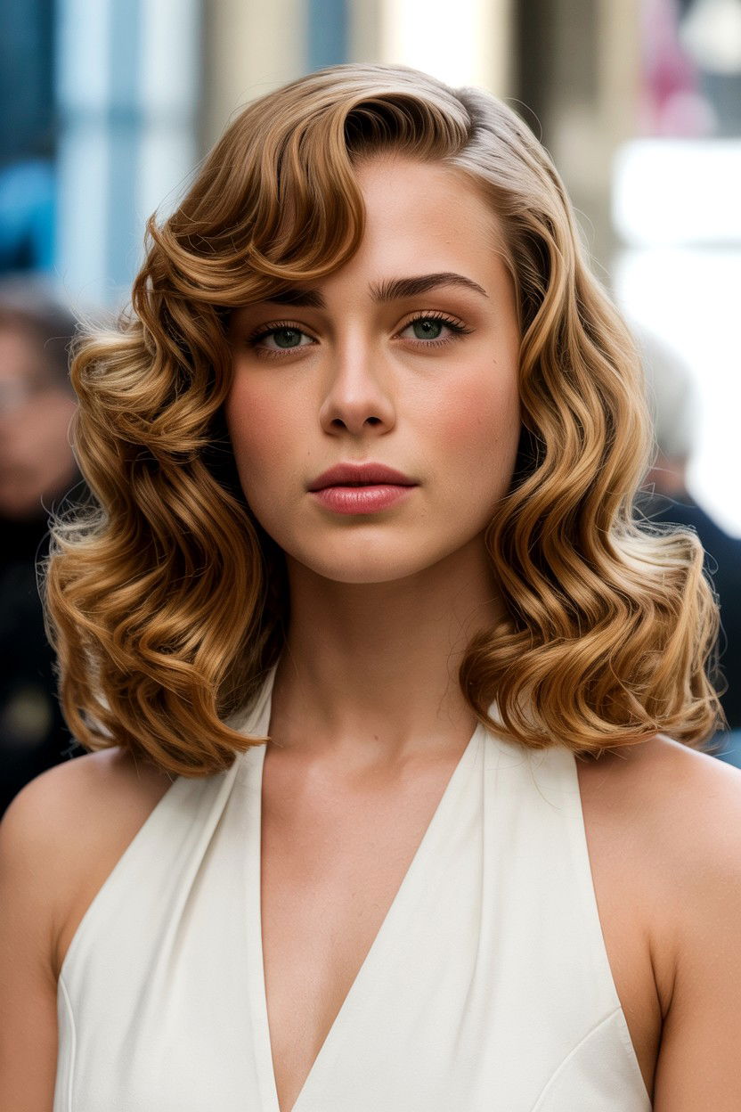 Hollywood Waves - 25 Valentine's Day Vintage Hair Ideas
