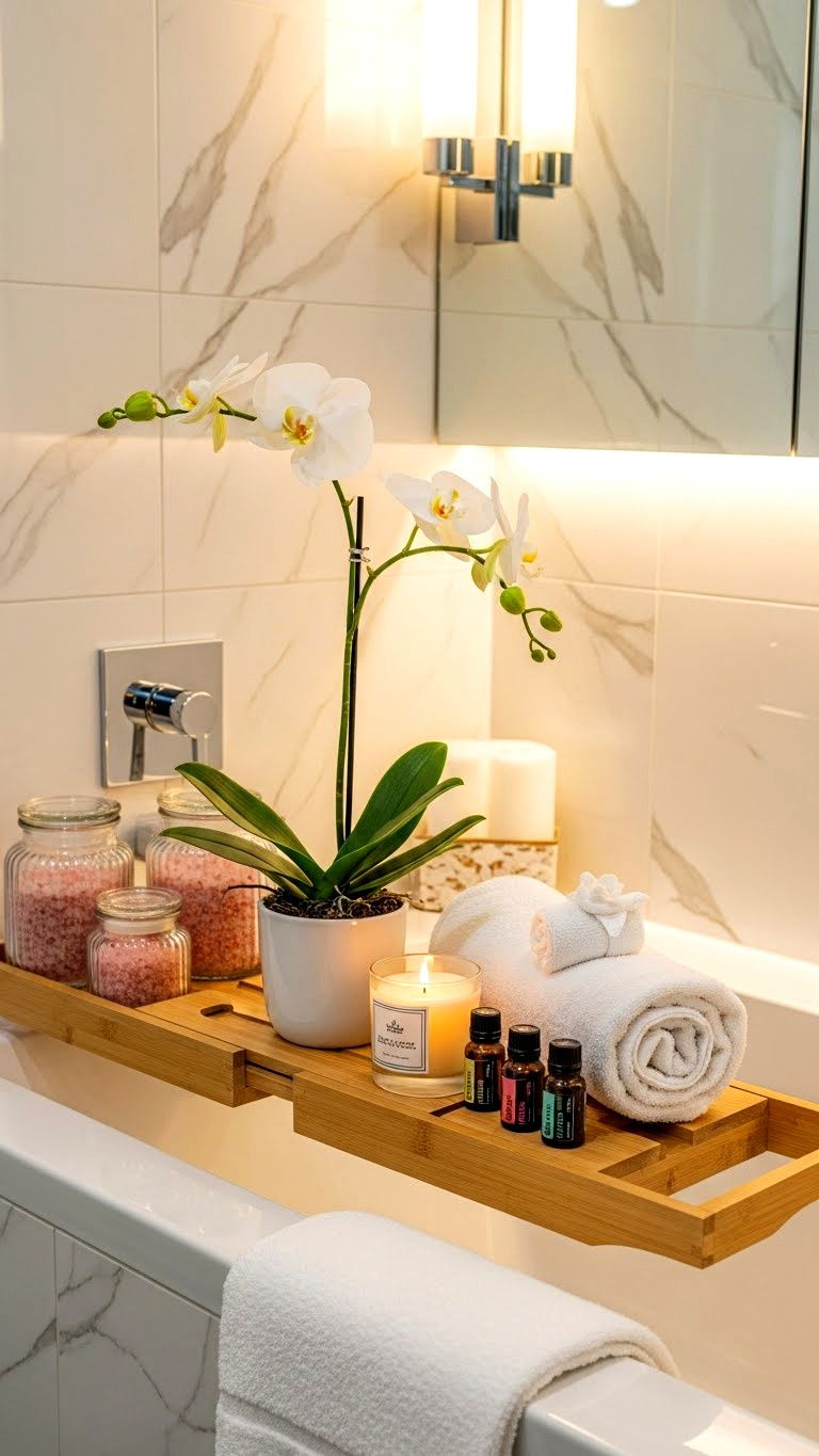 Home Spa Bathroom Decor - 25 valentine's day ideas for her
