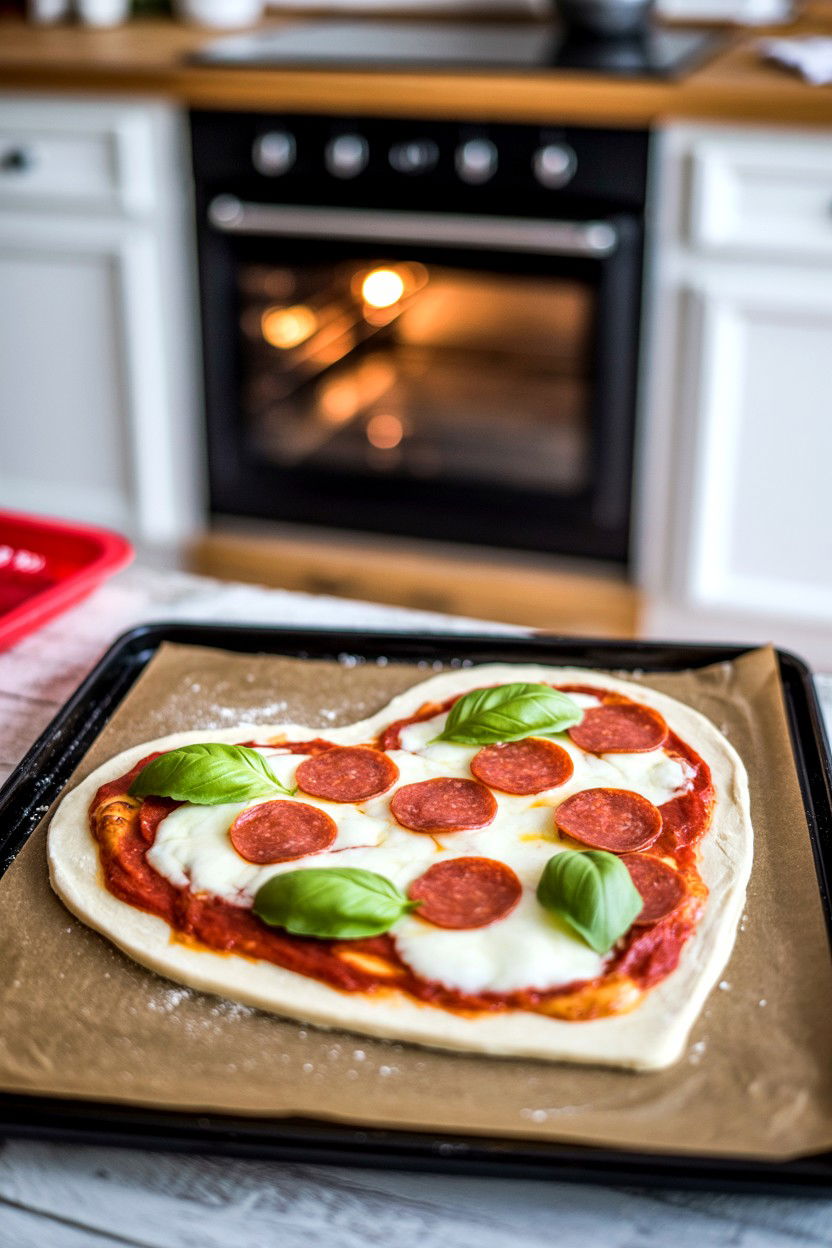 Homemade Pizza - 25 Cheap Valentine's Day Romantic Ideas