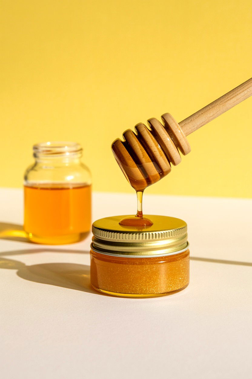 Honey Lip Scrub Kit - 25 Valentine's Day Spa Gift Basket Ideas