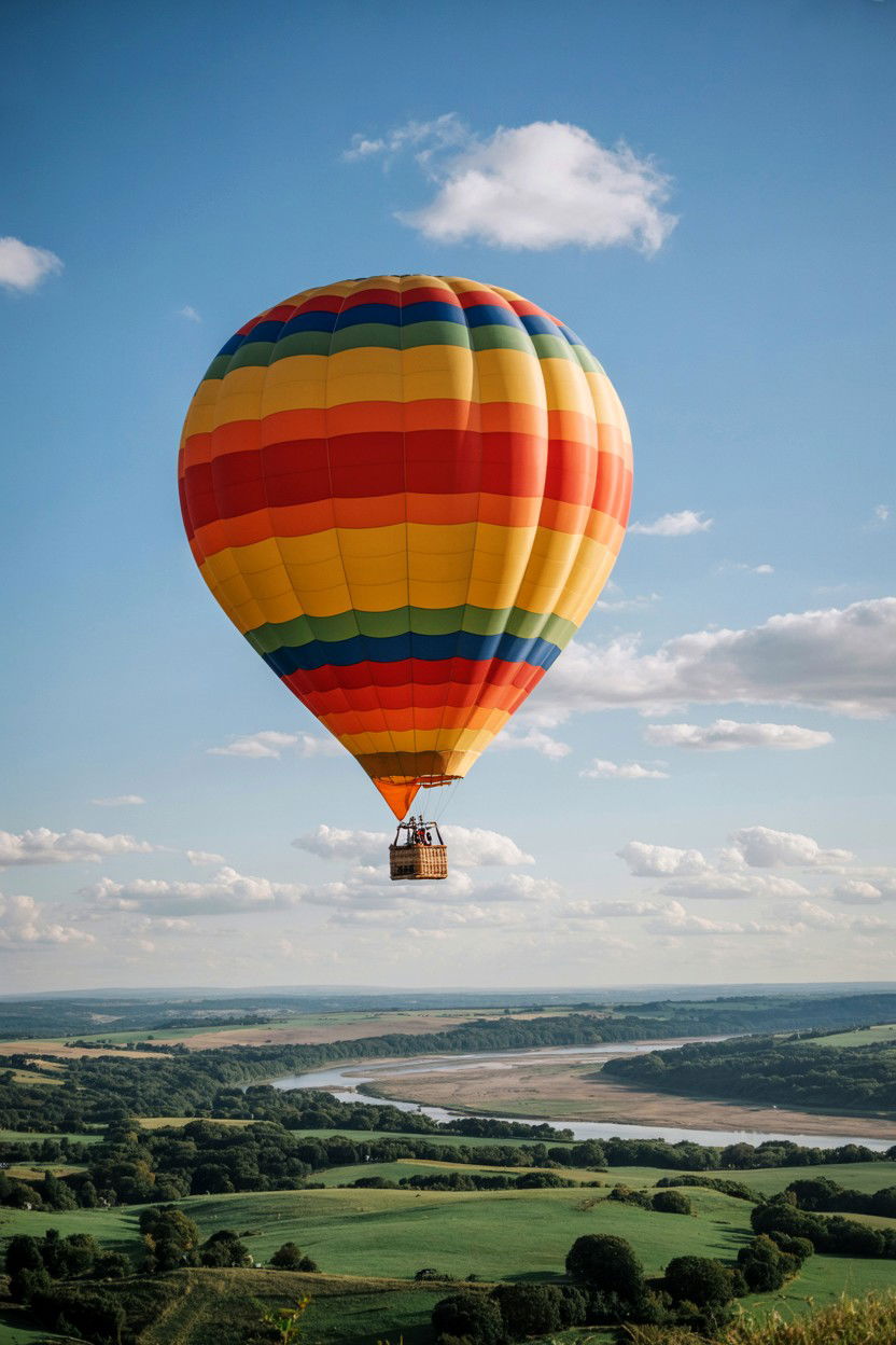 Hot Air Balloon - 25 Valentine's Day Anniversary Ideas