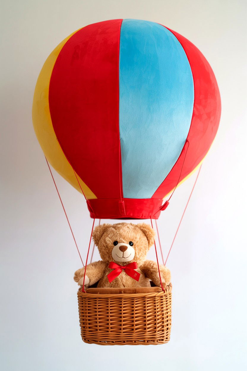 Hot Air Balloon Plush Toy Gift - 25 Valentine's Day Hot Air Balloon Ideas