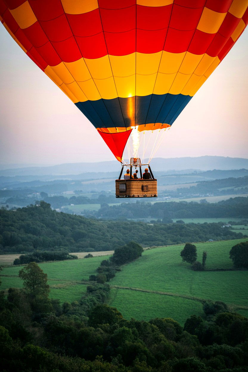 Hot Air Balloon Ride - 25 Valentine's Day Experience Gifts for Him