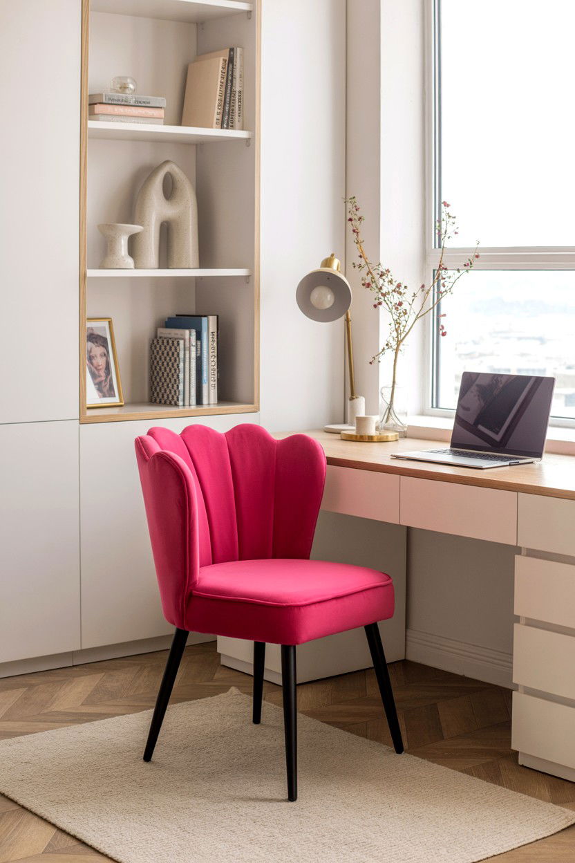 Hot Pink Chair - 25 Maximalist Valentine's Day Ideas
